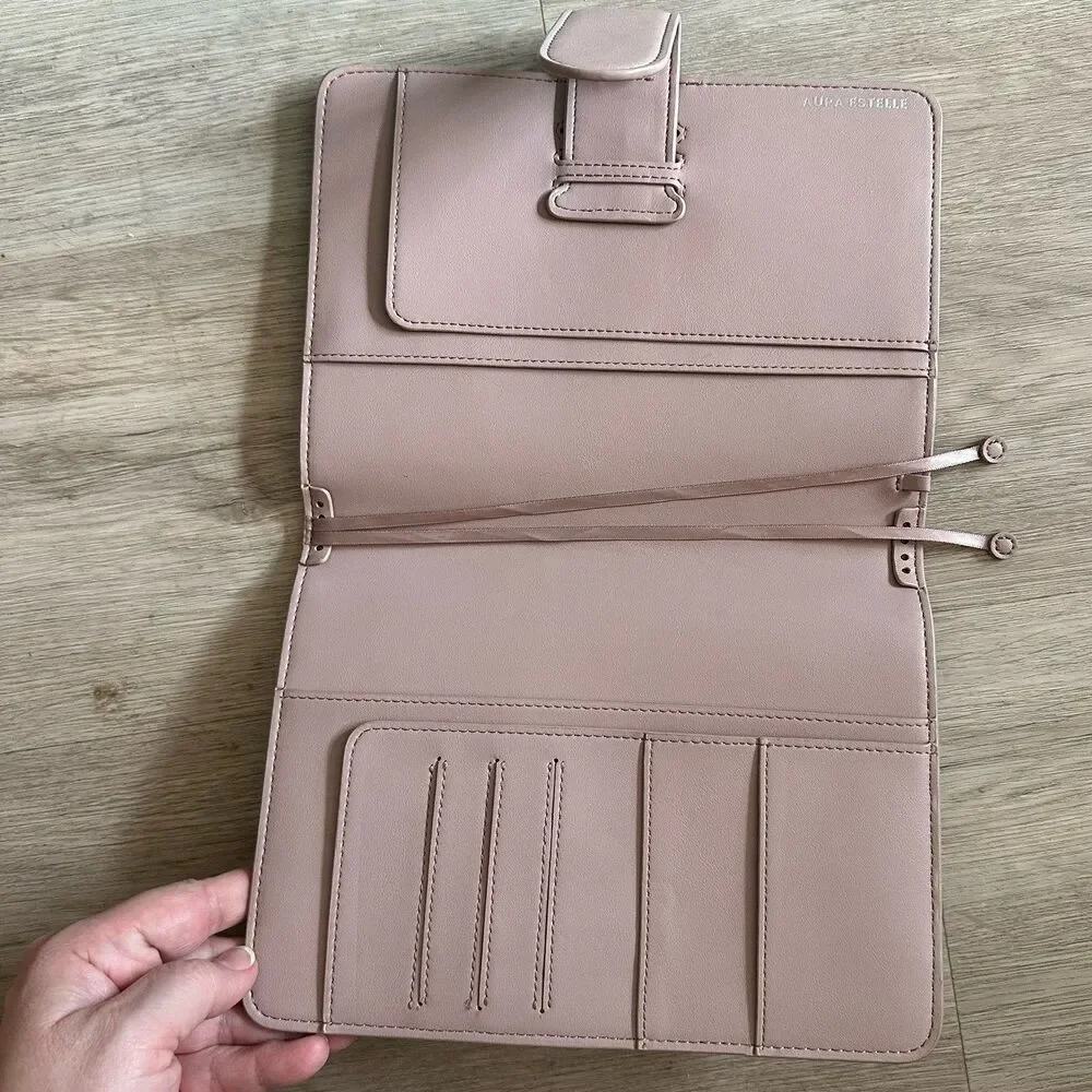 Aura Estelle Planner Cover Airy A5 Straight Pocket Version 3 Light  Pink Taupe